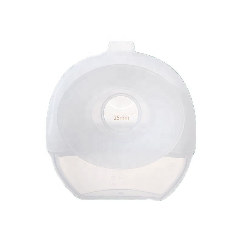 Portable Milk Collector Cups Manufacturer - OEM Wearable Silicone Nipple Shields Apple shaped