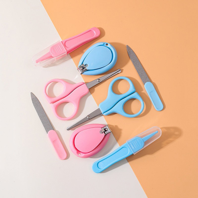 Baby Nail Clippers Set Manufacturer - OEM 4 Piece Anti Pinch Manicure Care Tool Set