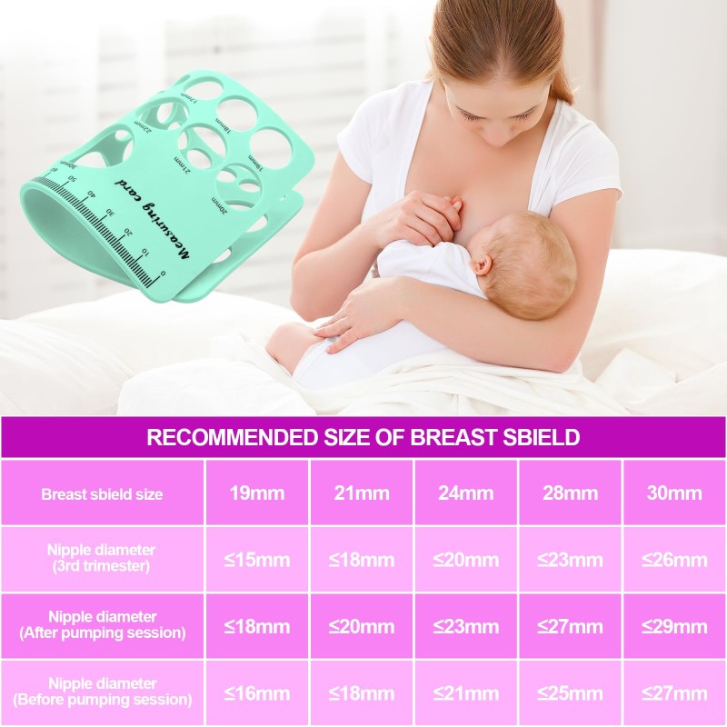 Silicone Nipple Ruler Manufacturer - OEM New Mother's Must Have Flange Sizing Tool