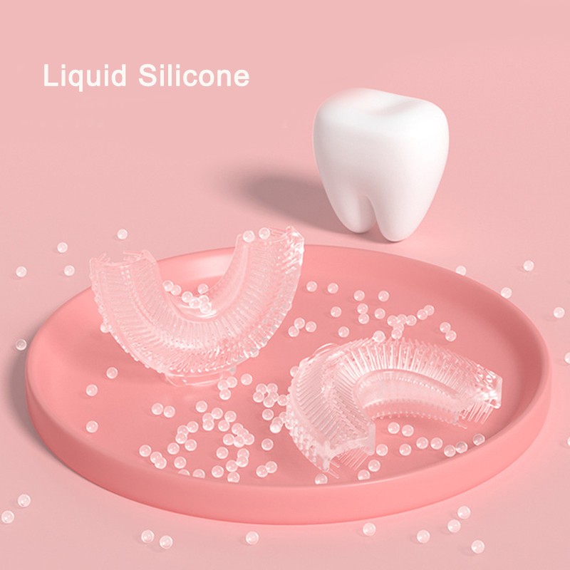 Baby Toothbrush Manufacturer - OEM 2024 Hot Selling U Shape Food Grade Silicone PP