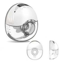 Portable Hands Free Breast Pump Supplier - OEM 2024 New Wearable Wireless 4 Modes 12 Levels