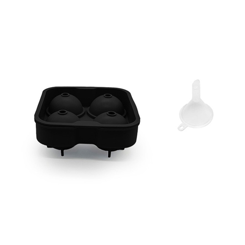 Ice Cream Tools Supplier - Hot Sale BPA Free Ice Ball Mold Food Grade Silicone Tray