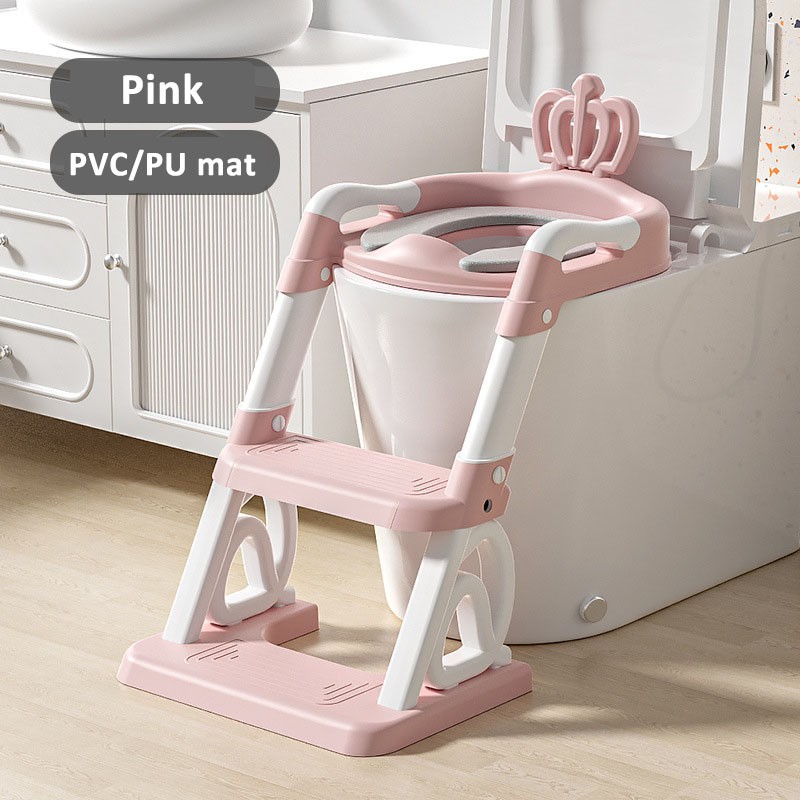 Toddler Step Stools Manufacturer - OEM Cartoon Pattern Stable Foldable Triangular PP