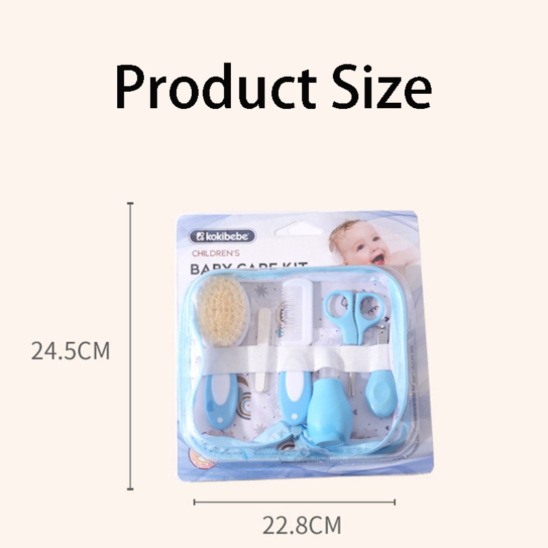 Newborn Care Set Manufacturer - Factory Wholesale 6 Piece with Nail Clipper Nasal Aspirator