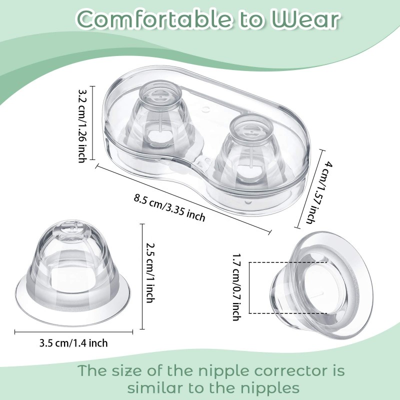 Silicone Nipple Correctors Supplier - OEM BPA Free Suckers Pullers for Inverted Breasts