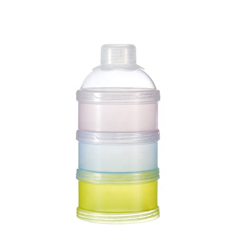 Baby Milk Powder Formula Dispenser Supplier - OEM Stackable Mixie Bottle for Travel