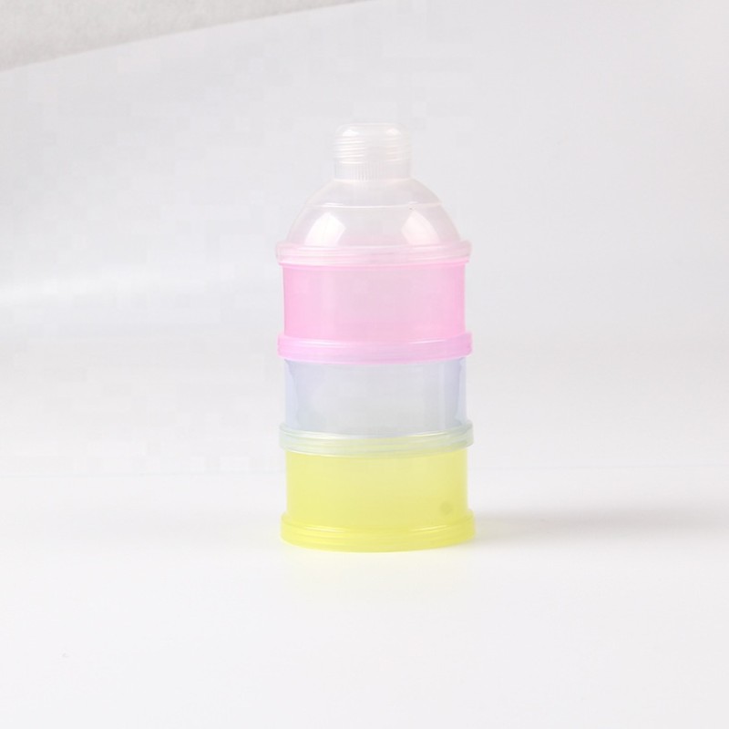 Baby Milk Powder Formula Dispenser Supplier - OEM Stackable Mixie Bottle for Travel