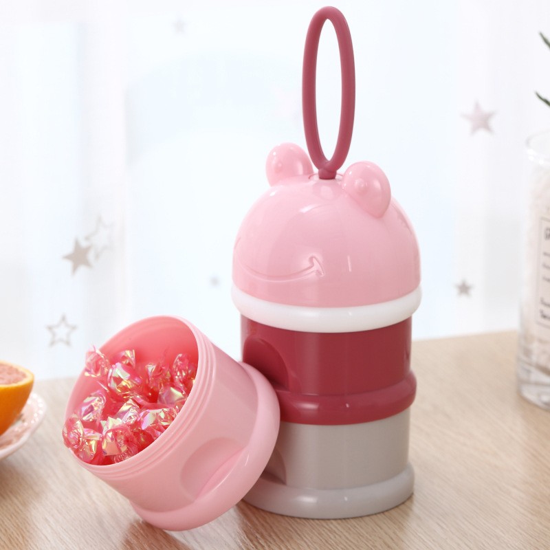 Portable Baby Food Dispenser Manufacturer - OEM 3 in 1 Formula Snack Dispenser Box Set