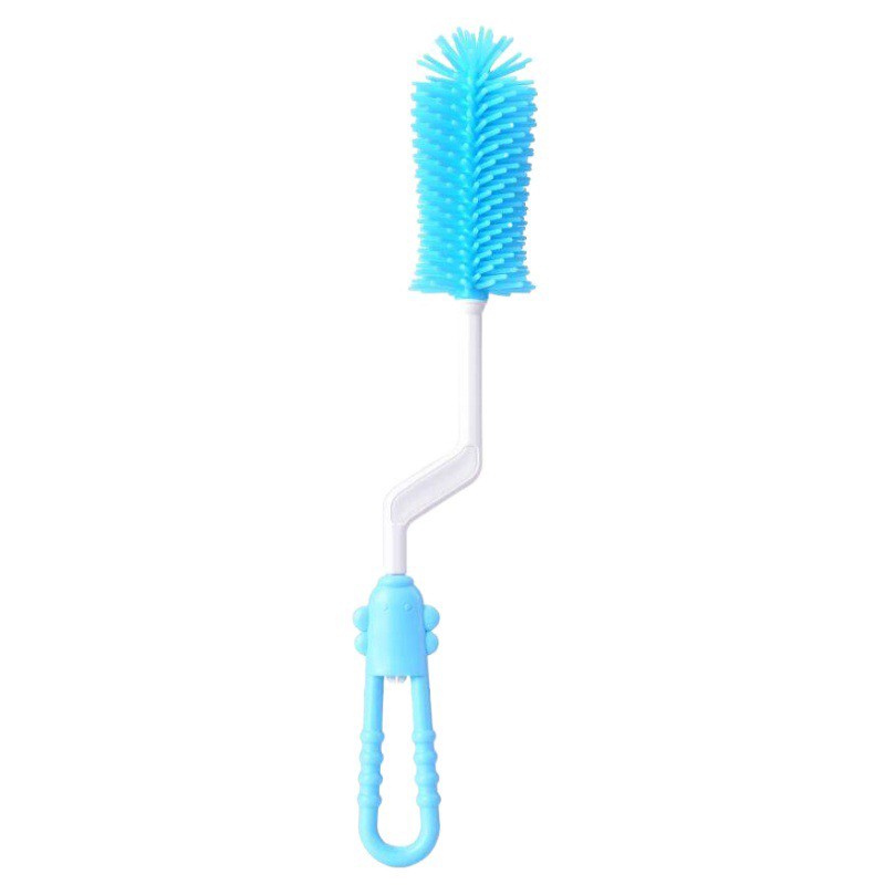 Water Bottle Cleaning Brush Set Supplier - OEM Baby Feeding Bottle Silicone Cleaner Brush