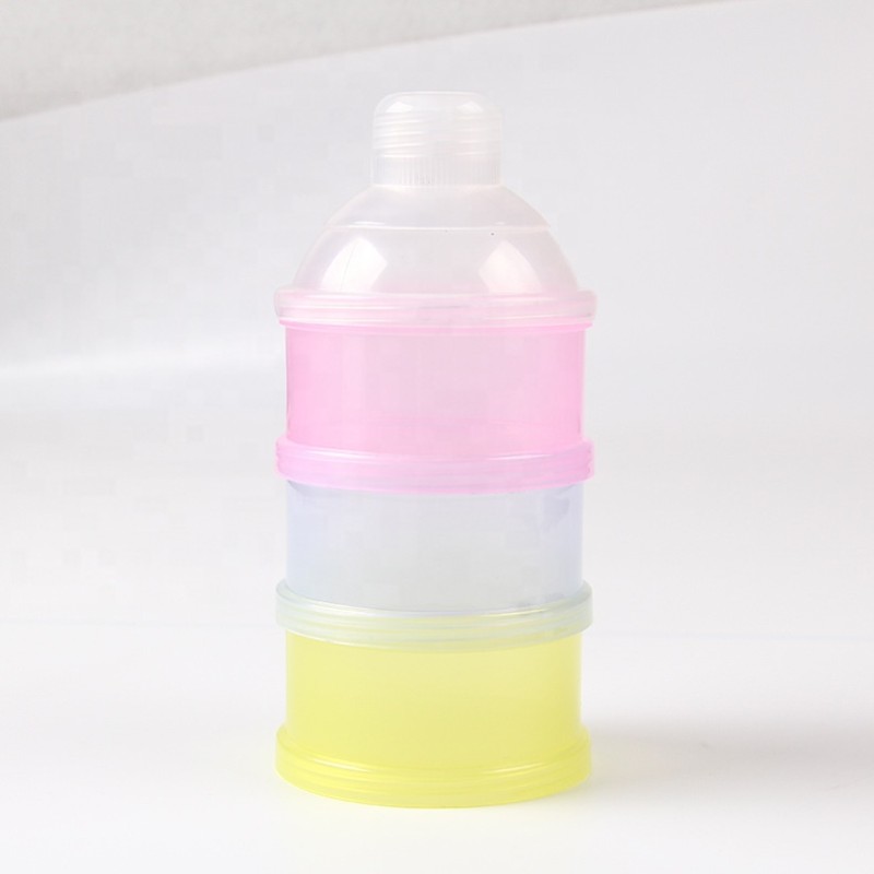 Baby Milk Powder Formula Dispenser Supplier - OEM Stackable Mixie Bottle for Travel