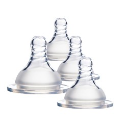 Bottle Nipple Manufacturer - OEM 100% Food Grade Wide Neck Silicone Milk Nipple