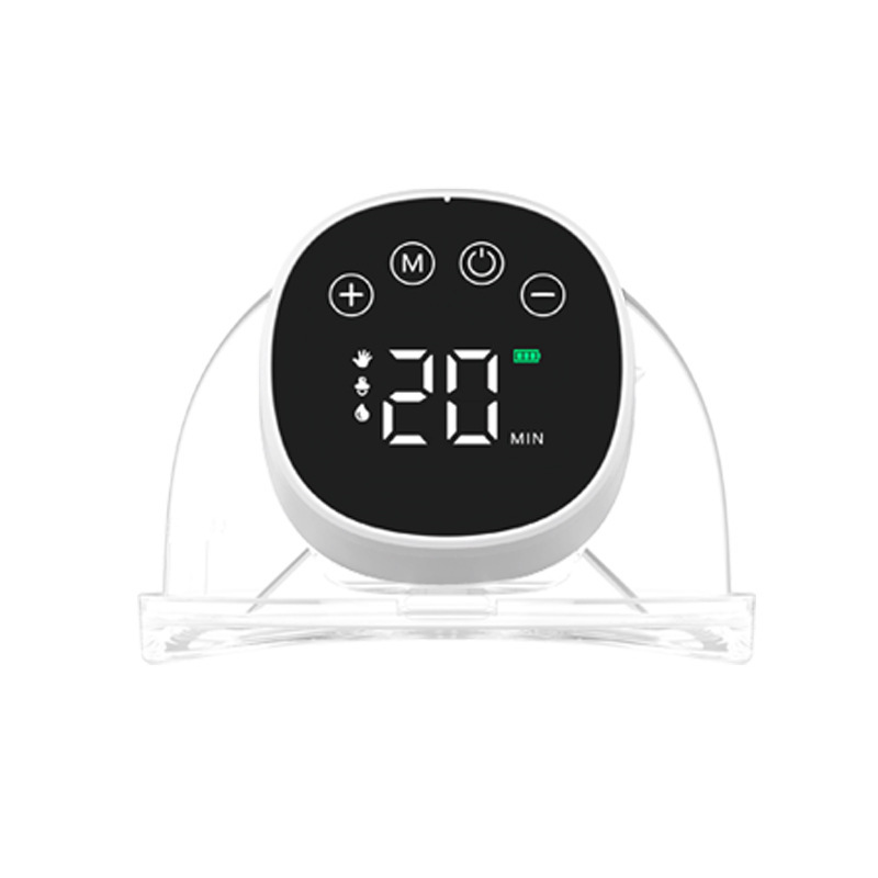 Electric Breastfeeding Pump Supplier - OEM LCD Display 4 Mode 9 Levels Adjustable Wearable