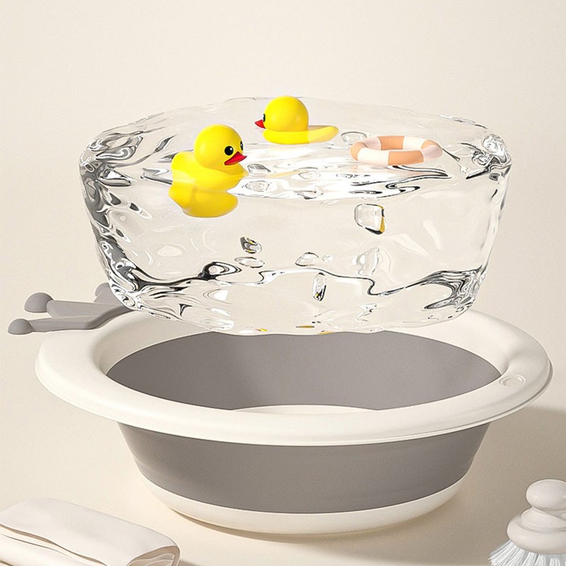 Portable Baby Wash Basin Manufacturer - OEM 2023 Multi functional Folding Shampoo Basin