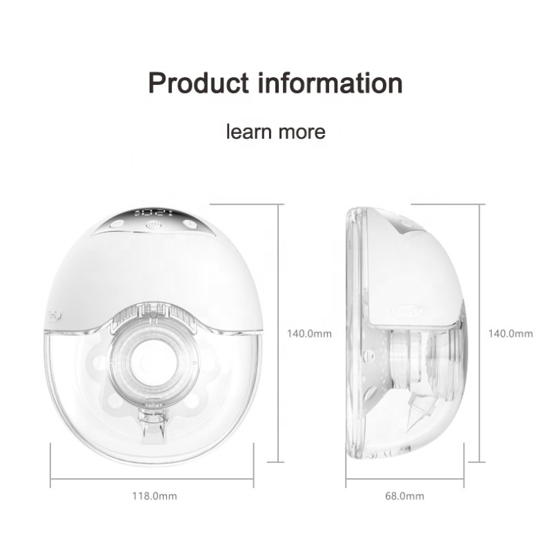 Hands Free Breast Pump Supplier - OEM Wearable Portable 4 Modes 9 Levels Wireless