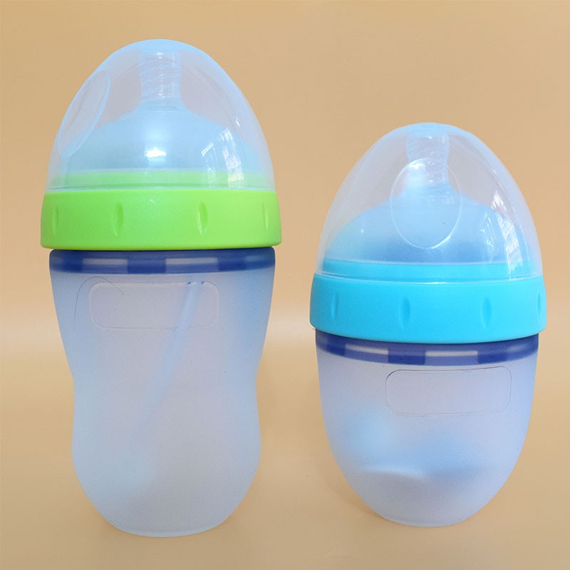 Baby Silicone Bottle Manufacturer - OEM Hot Selling 2023 Customized 4oz 0-36 Month