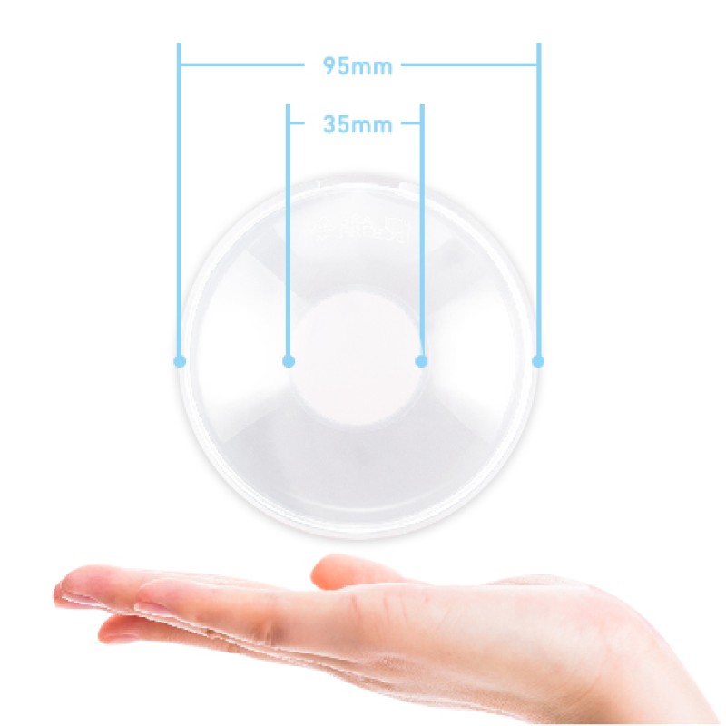 Portable Breast Milk Catcher Manufacturer - OEM Silicone Shells Wearable Ladybug Manual Pump