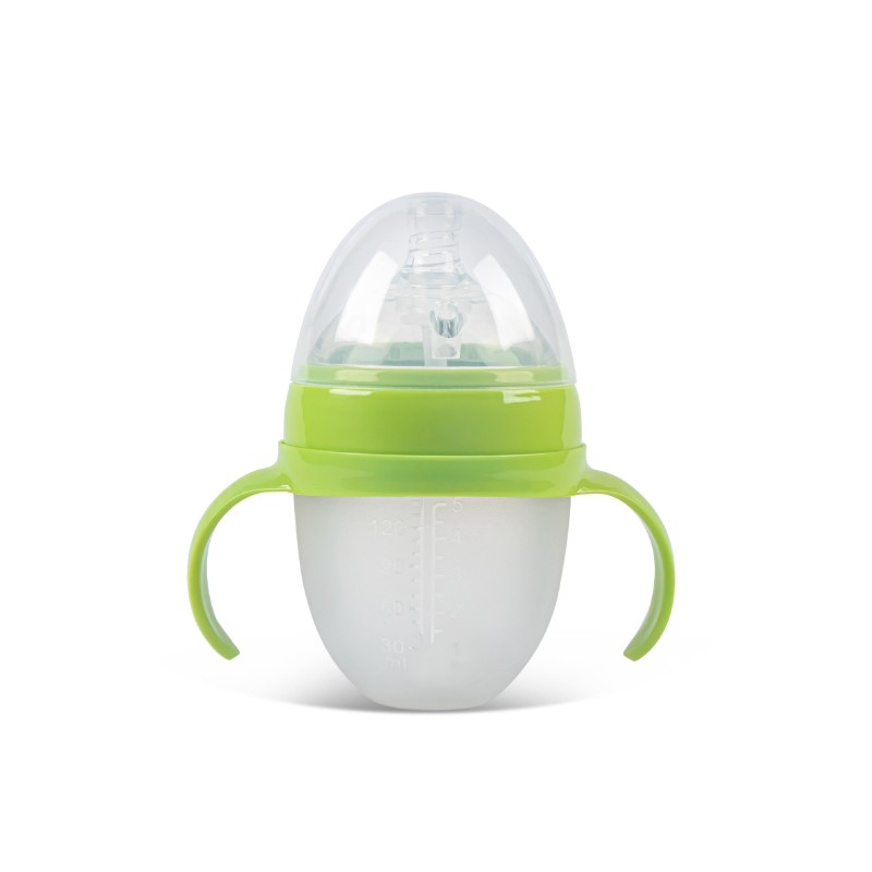 Baby Silicone Bottle Manufacturer - OEM Hot Selling 2023 Customized 4oz 0-36 Month
