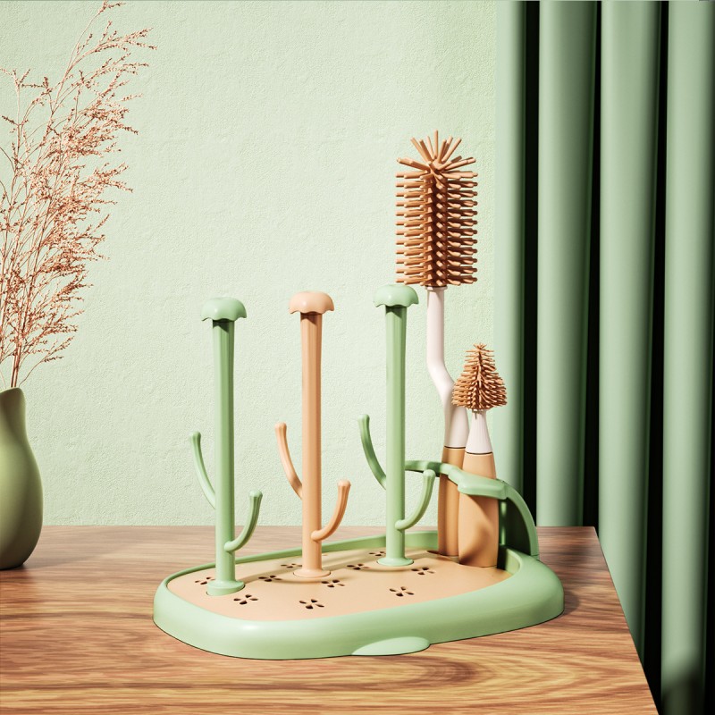 Bottle Storage Organizer Manufacturer - Wholesale Baby Bottle Brush Drying Rack