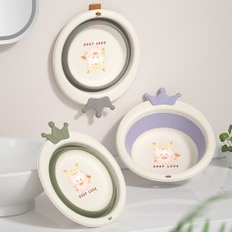 Portable Baby Wash Basin Manufacturer - OEM 2023 Multi functional Folding Shampoo Basin