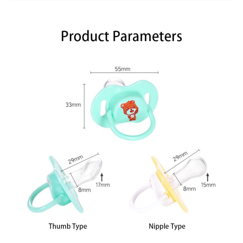 Baby Silicone Pacifier Supplier - Wholesale BPA Free Safety Material Convenient Carry