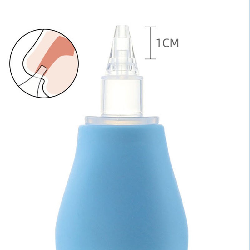 Silicone Nasal Aspirator Supplier - OEM Re usable Penguin Sniffer Preventing Suck Snot
