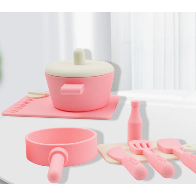 Infant Cooking Toy Manufacturer - OEM New Design Interactive Pretend Play Kitchen Set