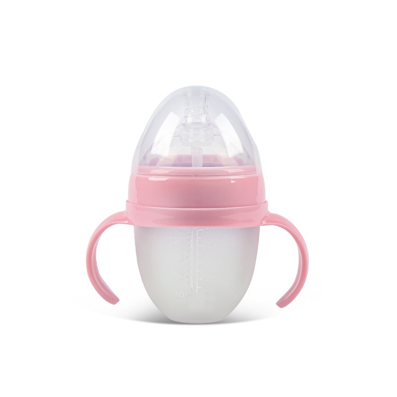 Baby Silicone Bottle Manufacturer - OEM Hot Selling 2023 Customized 4oz 0-36 Month
