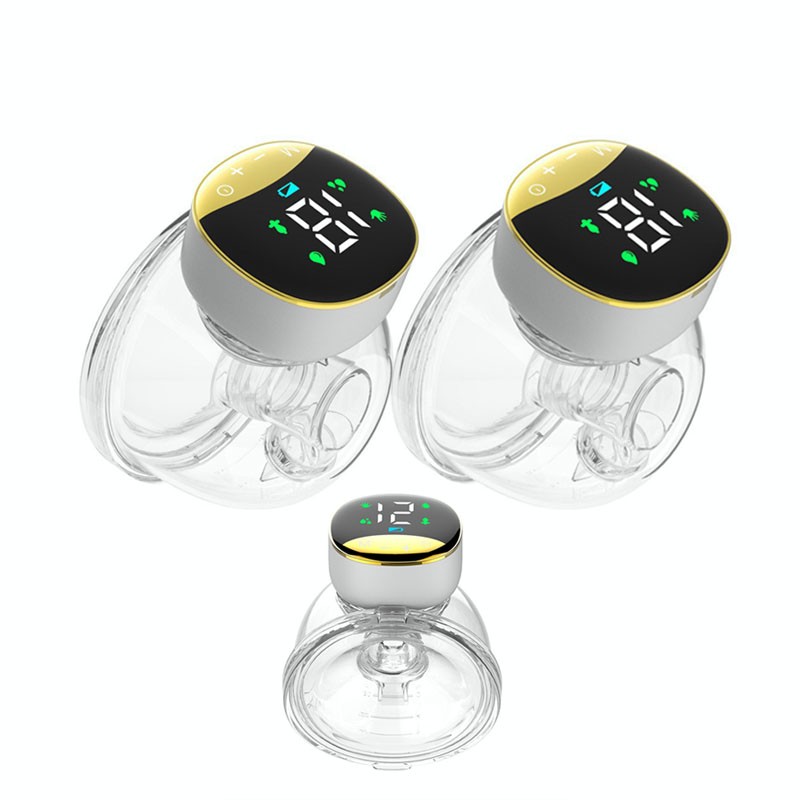 Intelligent Double Electric Breast Pump Supplier - OEM Rechargeable Hands Free Wireless Pump