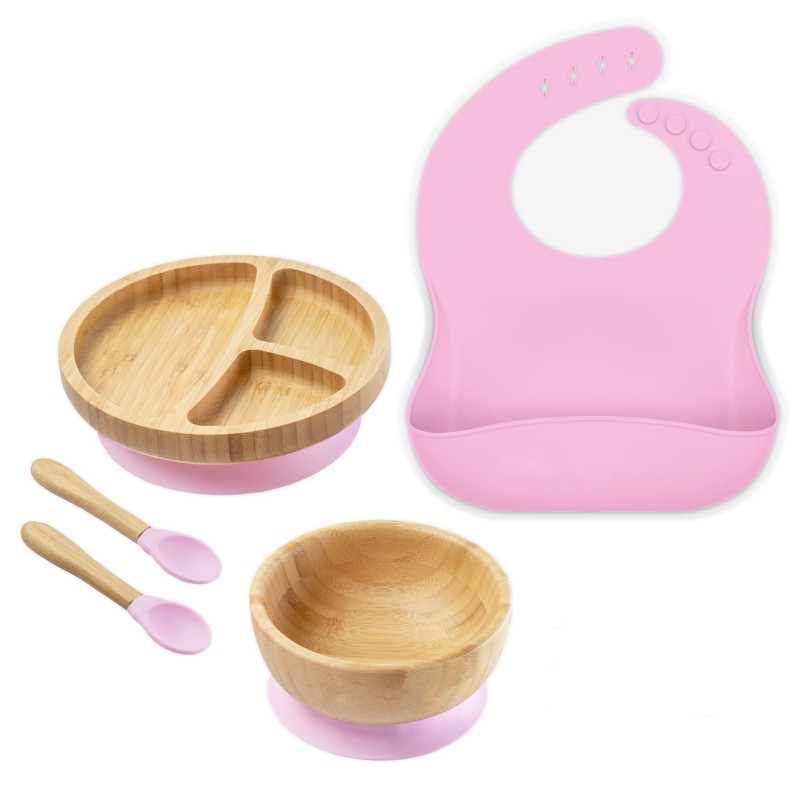 Bamboo Tray Weaning Set Manufacturer - OEM 2025 Factory Price Premium Suction Bowl