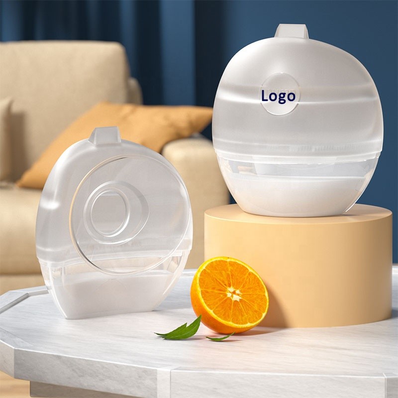 Portable Milk Collector Cups Manufacturer - OEM Wearable Silicone Nipple Shields Apple shaped