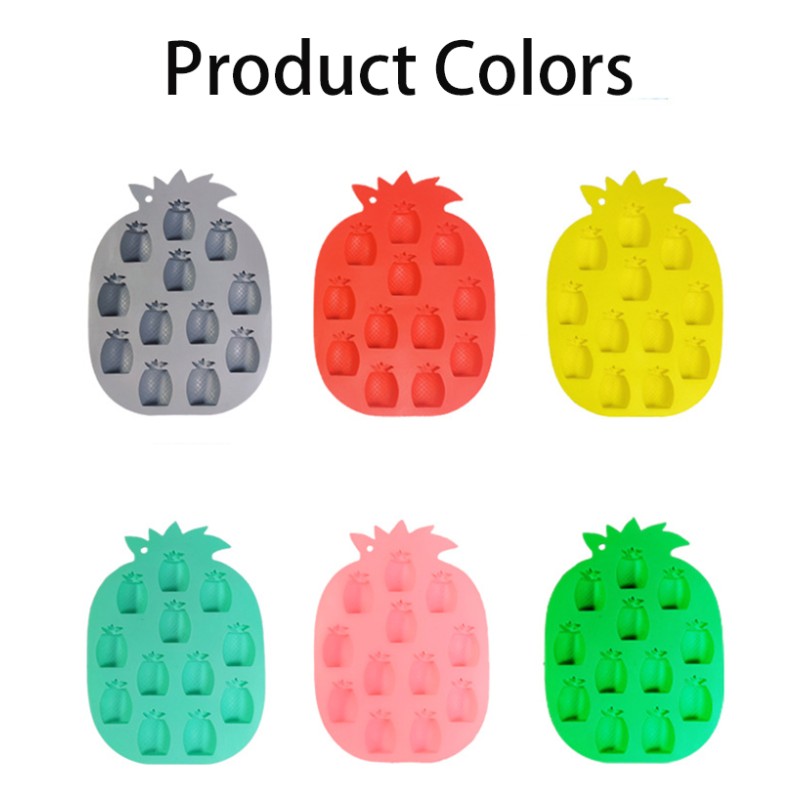 Pineapple Ice Maker Manufacturer - High Quality BPA Free Reusable Silicone Sculpture Mold