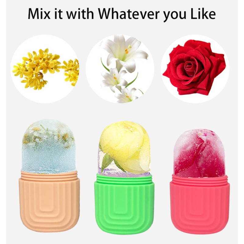 Silicone Facial Massage Roller Supplier - Hot Sale Food Grade Beauty Ice Skin Care Tool