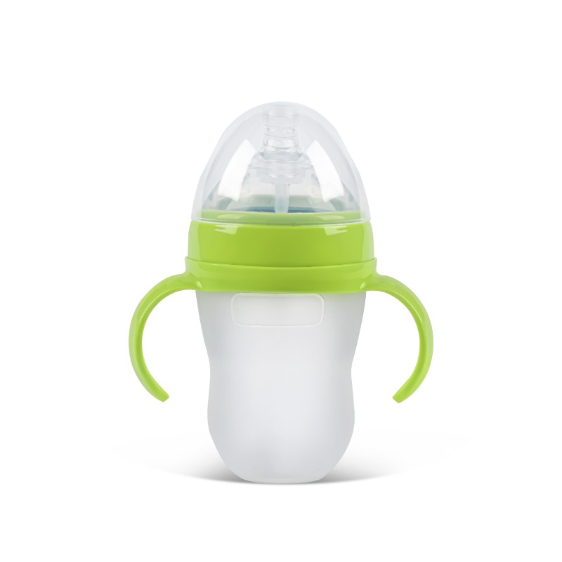 Silicone Baby Bottle Manufacturer - OEM Green Pink 5 Oz 8 Oz Bpa Free Refrigerator Safe