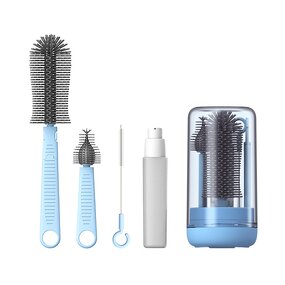 Kids Water Bottle Cleaning Brush Manufacturer - OEM Drinking Straw Accessories Travel Set