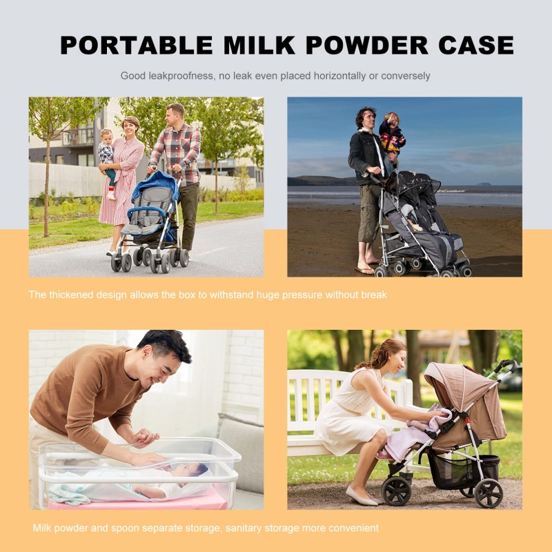 Customized Milk Powder Container Manufacturer - OEM Portable Baby Powder Storage Box