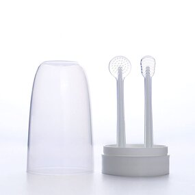 Baby Oral Care Toothbrush Supplier - OEM New Design Food Grade Silicone Tongue Cleaner