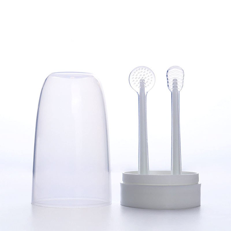 Baby Oral Care Toothbrush Supplier - OEM New Design Food Grade Silicone Tongue Cleaner