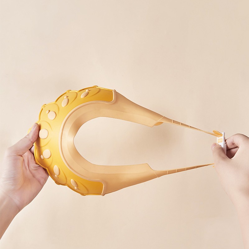 Baby Shower Shampoo Caps Supplier - OEM New Product Environmental Silicon Crown Clear