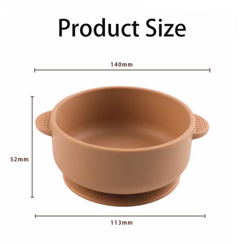 BPA Free Kids Bowl Supplier - Hot Sale Classic Design Reusable Non Slip Silicone