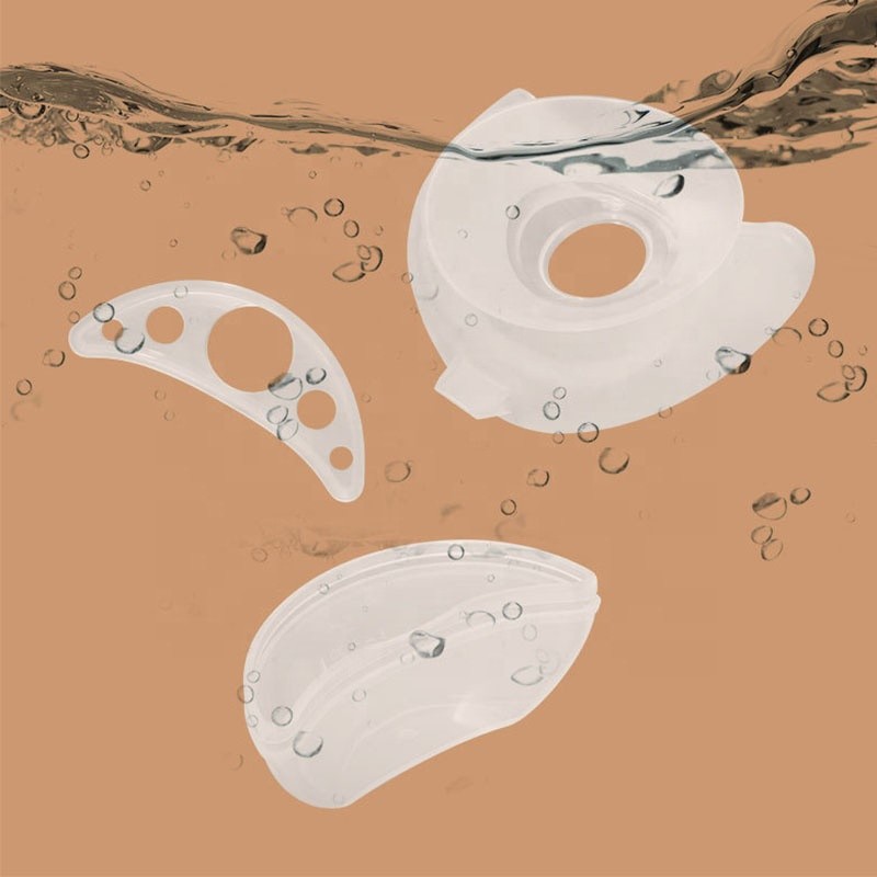 Portable Milk Collector Cups Manufacturer - OEM Wearable Silicone Nipple Shields Apple shaped