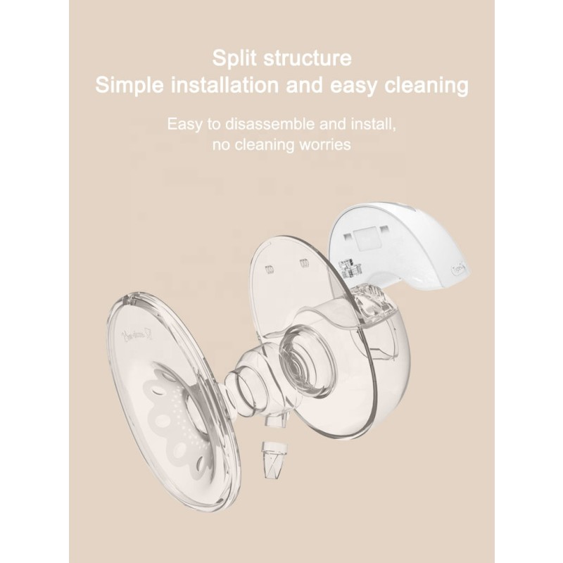 Hands Free Breast Pump Supplier - OEM Wearable Portable 4 Modes 9 Levels Wireless