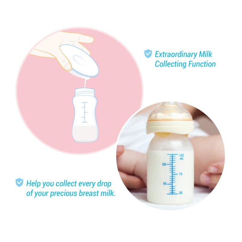 Silicone Breast Milk Collector Supplier - OEM 2024 New Transparent 2pcs Manual Cups