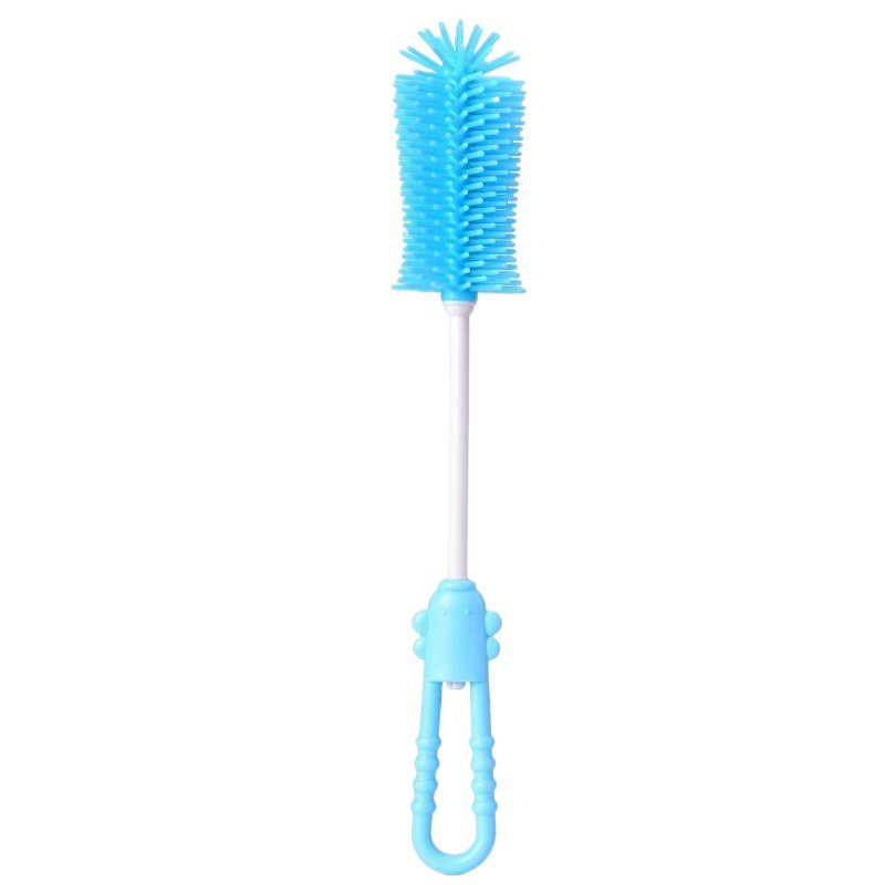 Water Bottle Cleaning Brush Set Supplier - OEM Baby Feeding Bottle Silicone Cleaner Brush
