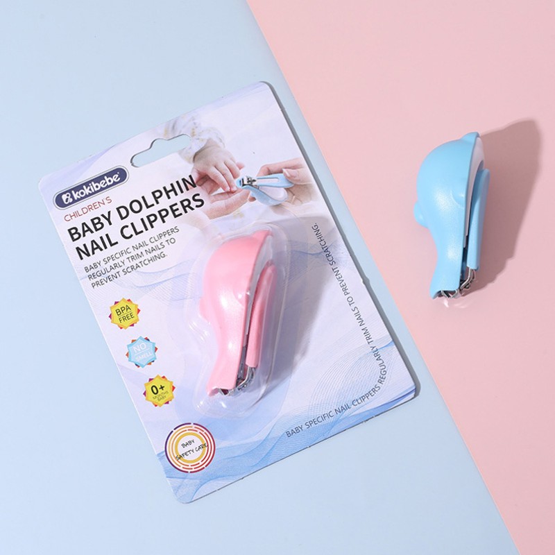 Cartoon Dolphin Nail Clippers Supplier - High Quality Safe Chic Trimmer for Newborns
