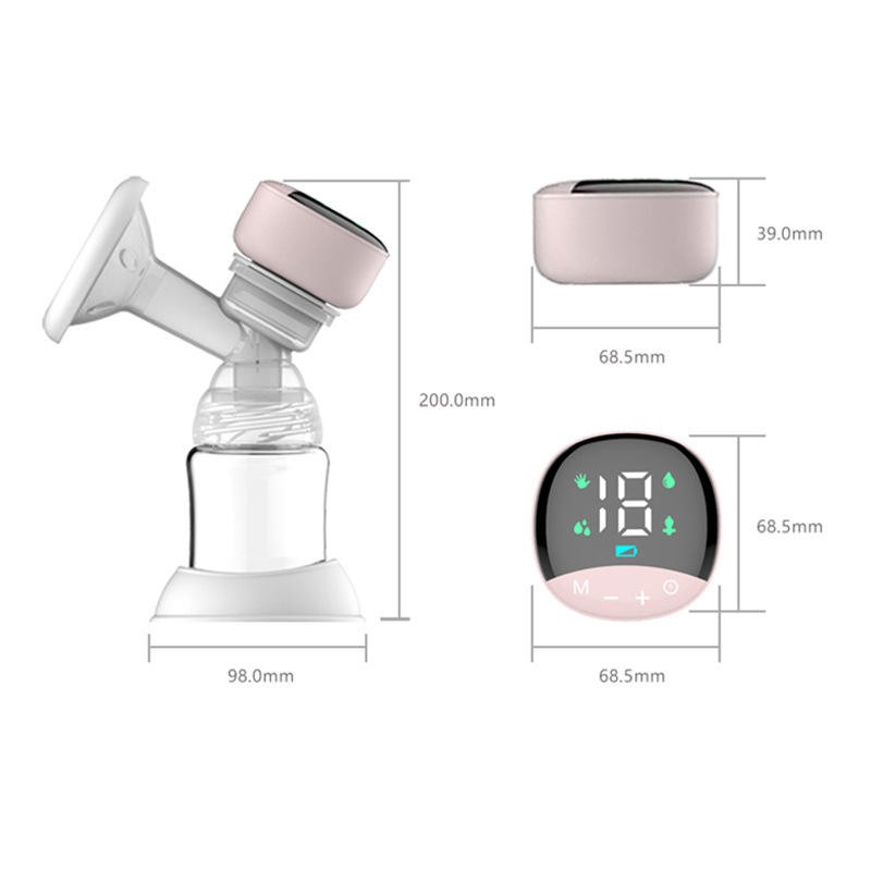 Electric Wearable Breast Pump Manufacturer - OEM Multi function Low Noise Stainless Steel