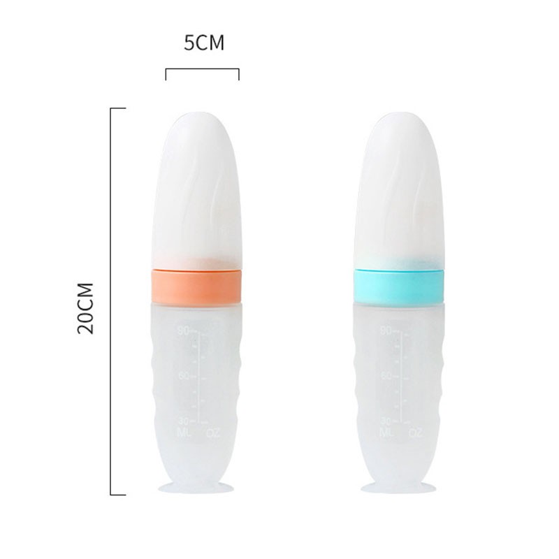 Eco-Friendly Baby Food Feeder Manufacturer - OEM 2024 New 90ml Silicone PP Juice Squeeze Bottle