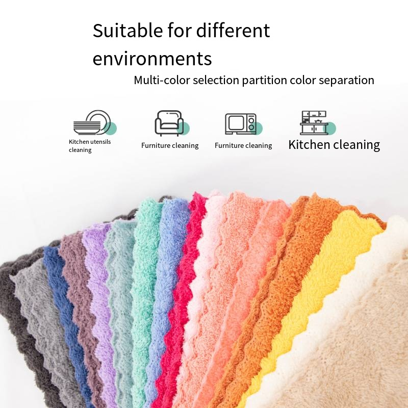 Cleaning Towel - Coral Velvet Multi Functional