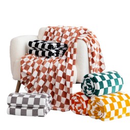 Blanket - Checkered Flannel Thick