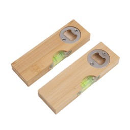 Bottle Opener - Bamboo Metal Magnetic