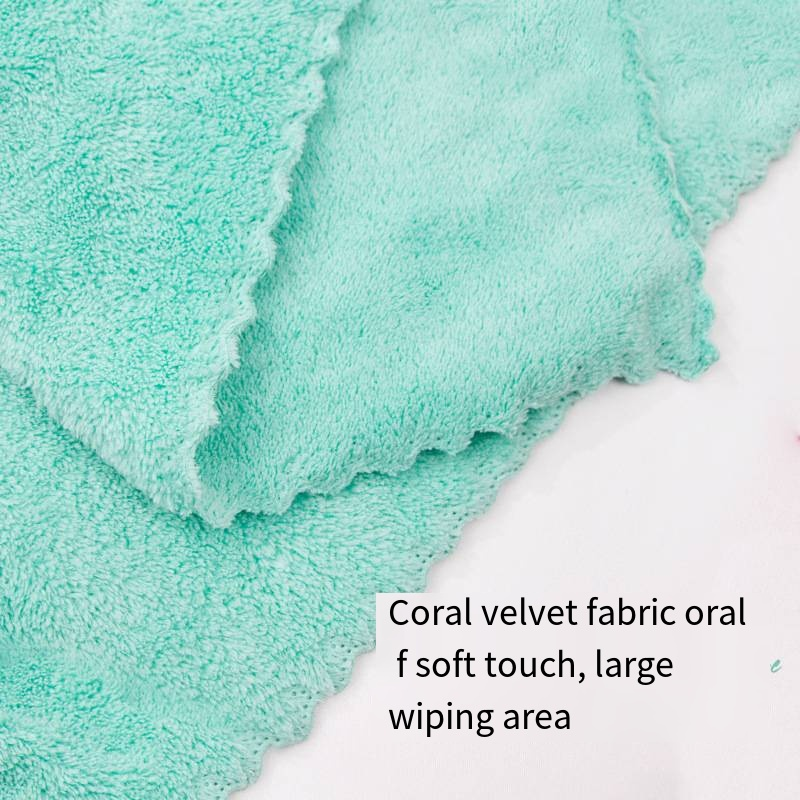 Cleaning Towel - Coral Velvet Multi Functional